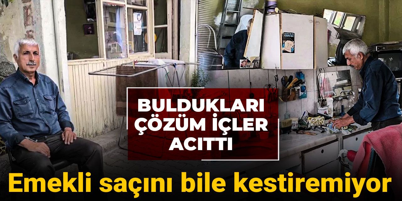 emekli sacini bile kestiremiyor bulduklari cozum icler acitti TAtXDpll