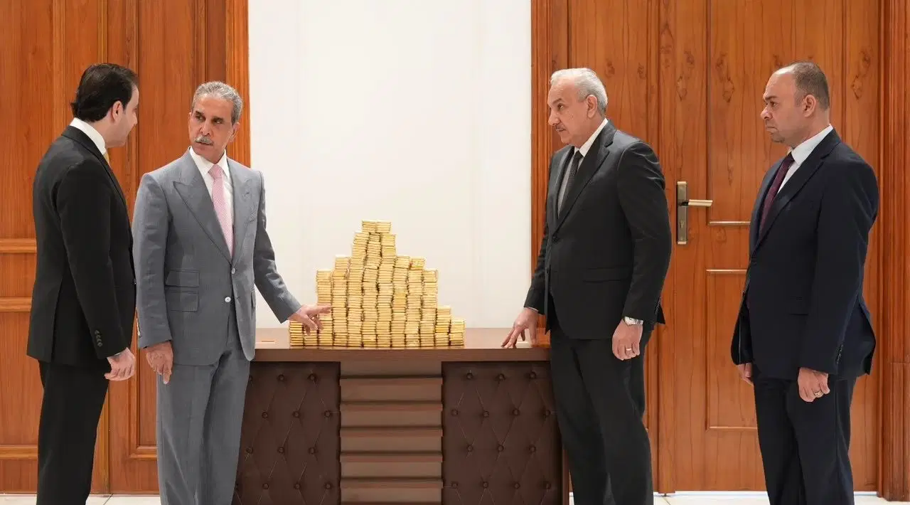 Irakta dev yolsuzluk operasyonu 375 kilo altina el konuldu LKQviI3a